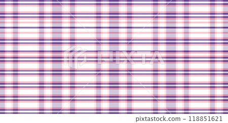 Gingham pattern background. Retro tablecloth texture. Abstract color full of Scott pattern. Pastel gingham seamless background for print on fabric. Vector art 118851621