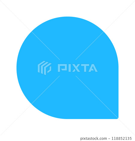 Simple and stylish background and frame materials - Design parts materials for decorations and speech bubbles 118852135