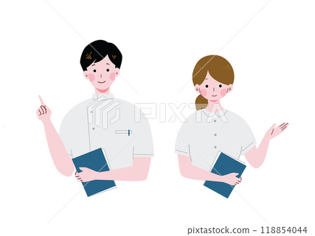 男女醫務人員 118854044