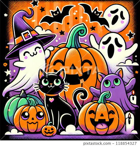 萬聖節插圖 118854327