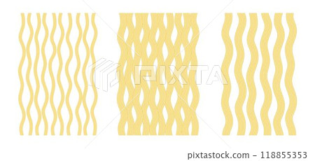 Noodle pattern poster Noodle pattern poster 118855353
