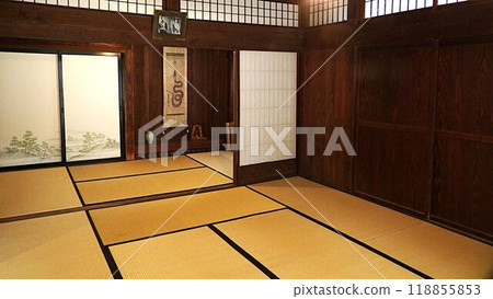 Japanese-style room of old private house Japanese-style room of old private house 118855853