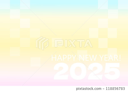 多彩新年賀卡 2025 118856783