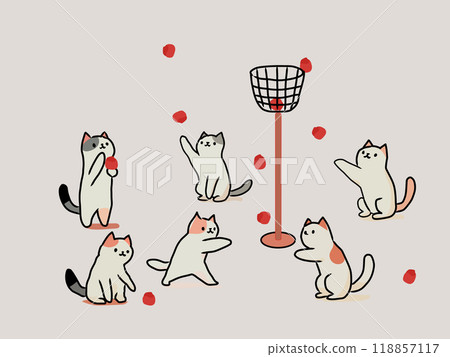 迷惑貓拋球比賽 118857117