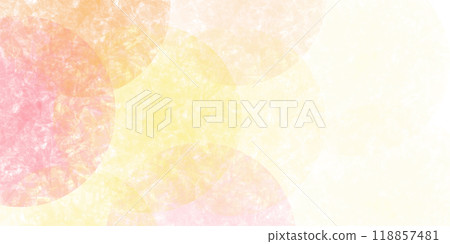 Orange Japanese pattern autumn background 118857481