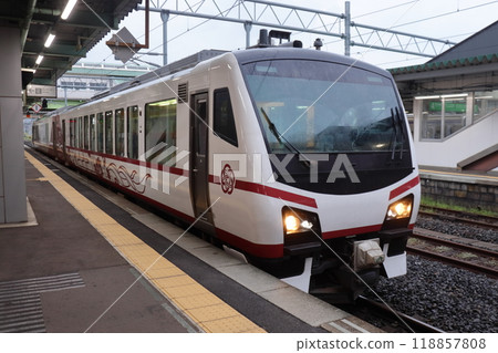 Hinabi (Hikari Travel) stopped at Morioka Station Hinabi (Hikari Travel) stopped at Morioka Station 118857808