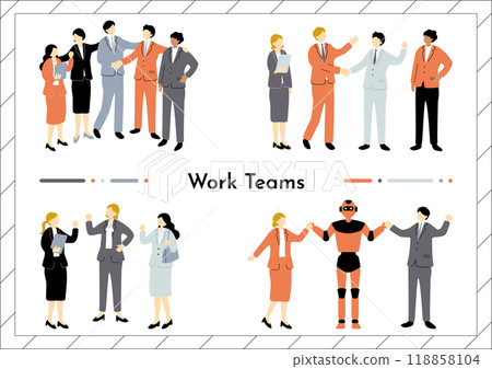 Business scene illustration 118858104