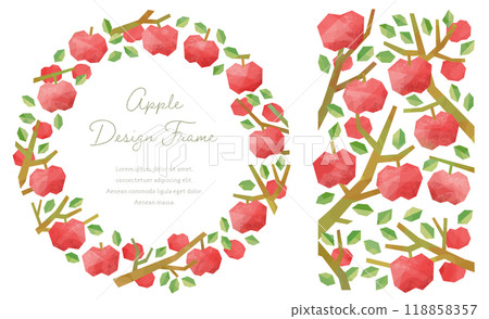 蘋果設計框架 蘋果設計框架 118858357