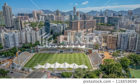 a Mong Kok Stadium Event View at hk Sept 17 2024 a Mong Kok Stadium Event View at hk Sept 17 2024 118858690