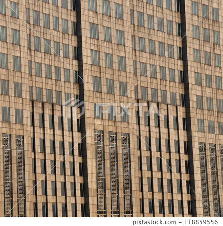 Big tall building background with windows and glass. Big tall building background with windows and glass. 118859556