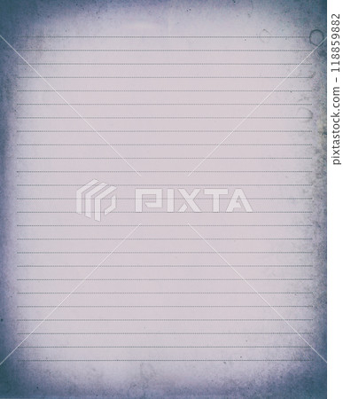 Blank lined vintage paper background, empty white paper. 118859882