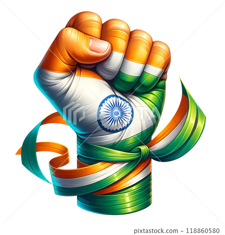 3D India Independence Day  118860580