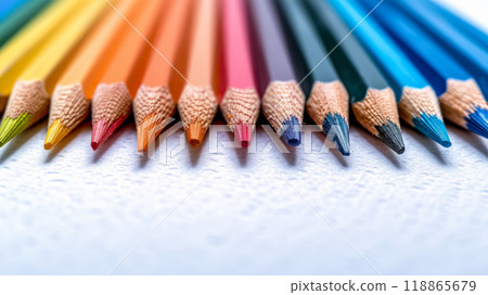 Sharp colored pencils 118865679