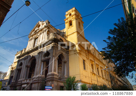 Southern Europe, Italy, Campania, Naples, World Heritage Site, Historic Center of Naples, San Giuseppe dei Ruffi Church 118867880
