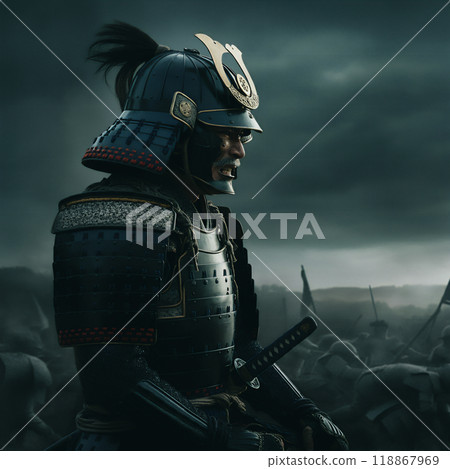 戰國軍閥形象戰場上的武士 戰國軍閥形象戰場上的武士 118867969