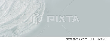 Transparent gel on a white background. Transparent gel on a white background. 118869615