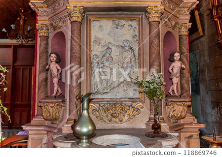 Church Saint Sauveur of Belleme, Orne, France Church Saint Sauveur of Belleme, Orne, France 118869746