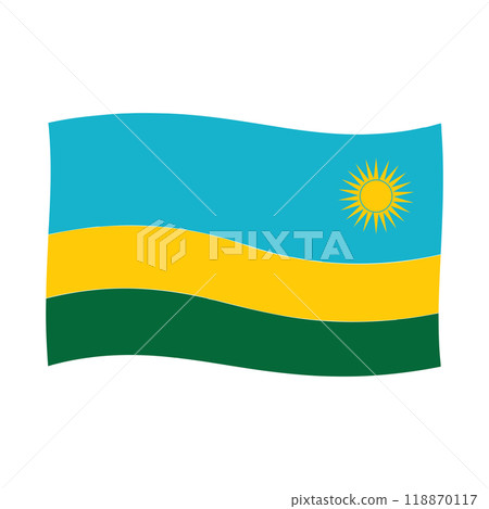 National flag of Rwanda National flag of Rwanda 118870117