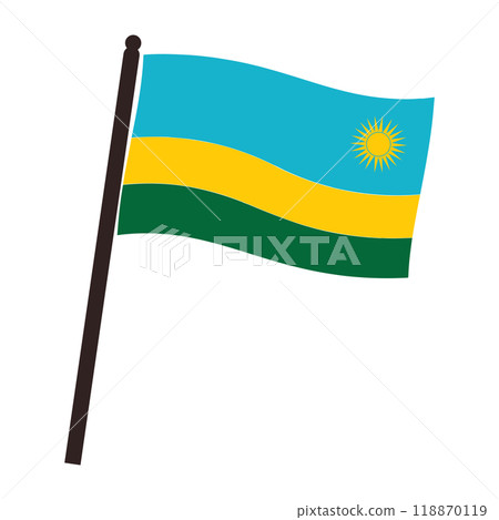 National flag of Rwanda National flag of Rwanda 118870119