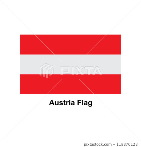 Austrian country flag 118870128