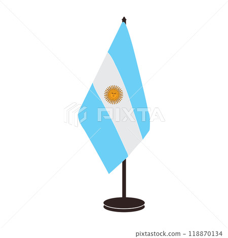 Argentina country flag Argentina country flag 118870134