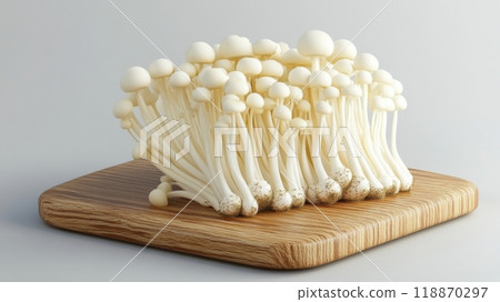 Wild mushroom foraging in the forest Wild mushroom foraging in the forest 118870297