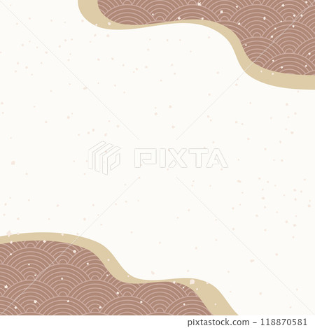 Japanese pattern Seigaiha vector background Japanese pattern Seigaiha vector background 118870581