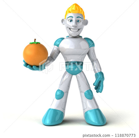 Robot - 3D Illustration 118870773