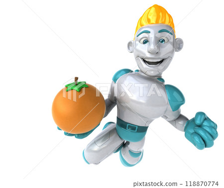 Robot - 3D Illustration 118870774