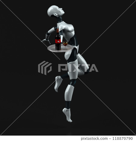 Robot - 3D Illustration 118870790