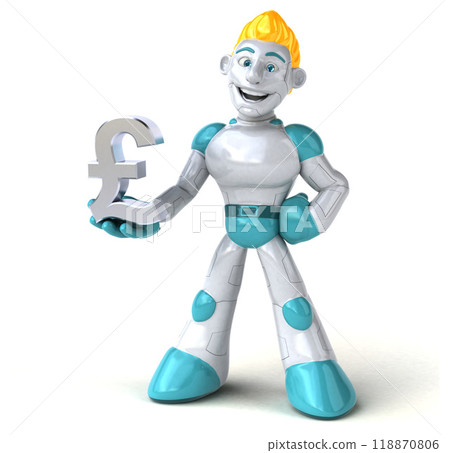 Robot - 3D Illustration Robot - 3D Illustration 118870806