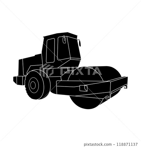 Tandem roller icon 118871137
