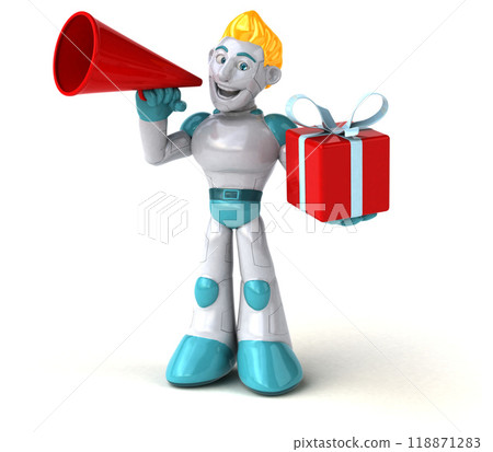 Robot - 3D Illustration Robot - 3D Illustration 118871283