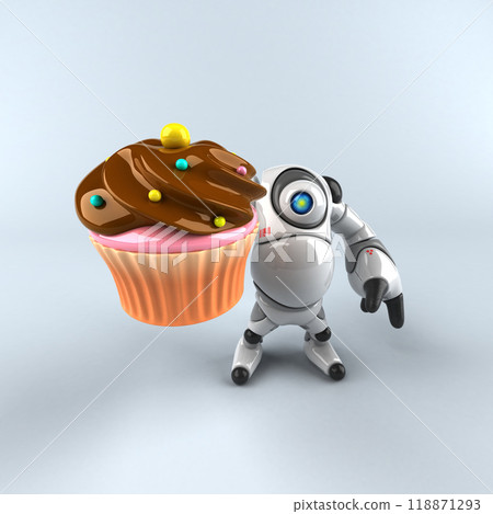 Big robot - 3D Illustration Big robot - 3D Illustration 118871293