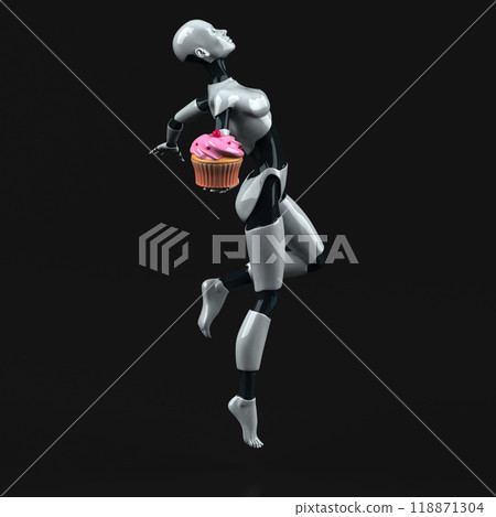 Robot - 3D Illustration Robot - 3D Illustration 118871304