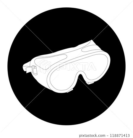 Welding glasses icon 118871413