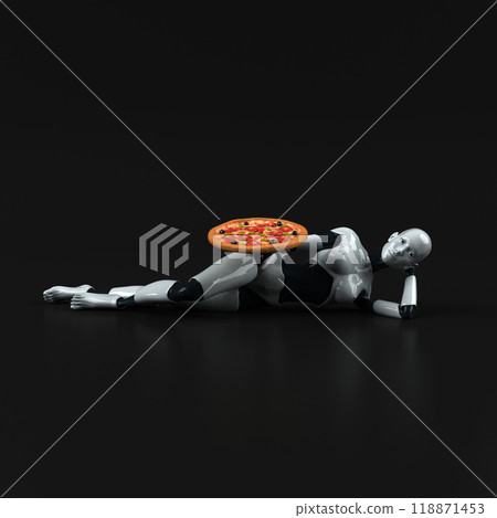 Robot - 3D Illustration 118871453