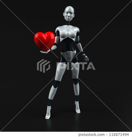 Robot - 3D Illustration Robot - 3D Illustration 118871494