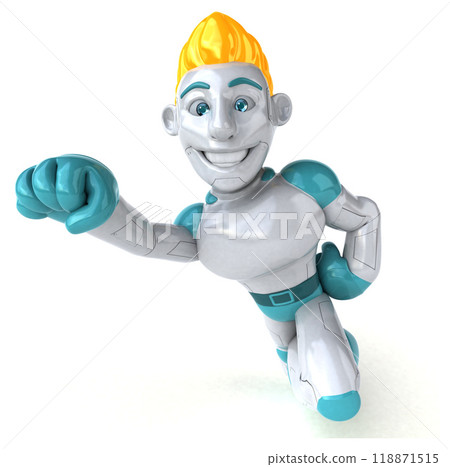 Robot - 3D Illustration 118871515