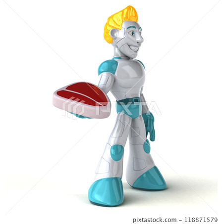 Robot - 3D Illustration Robot - 3D Illustration 118871579
