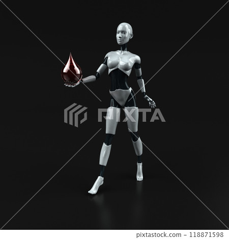 Robot - 3D Illustration Robot - 3D Illustration 118871598