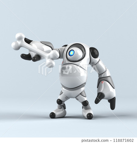 Big robot - 3D Illustration Big robot - 3D Illustration 118871602