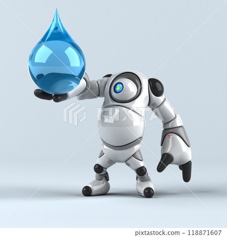 Big robot - 3D Illustration Big robot - 3D Illustration 118871607
