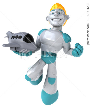 Robot - 3D Illustration Robot - 3D Illustration 118871640