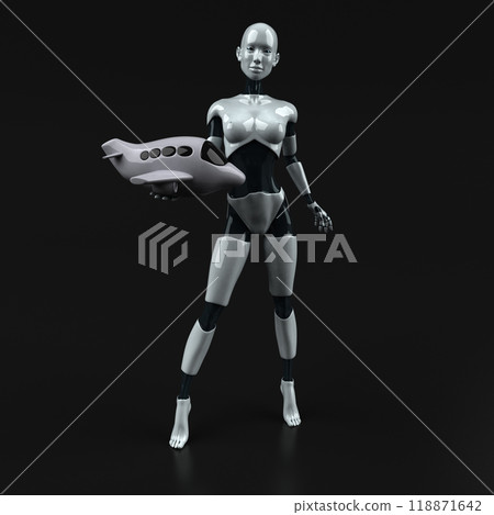 Robot - 3D Illustration Robot - 3D Illustration 118871642