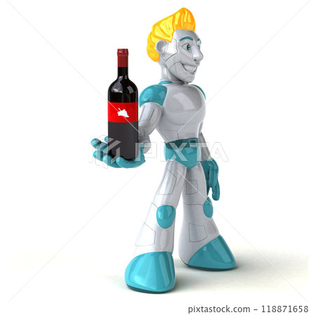 Robot - 3D Illustration Robot - 3D Illustration 118871658