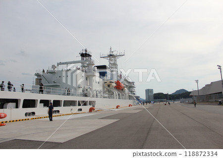 Japan Coast Guard's latest training ship [Itsukushima] Hiroshima open to the public_RITU_No34 118872334