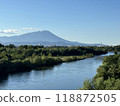 Mount Iwate from Tonan Bridge 118872505