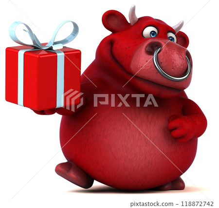 Red bull - 3D Illustration 118872742