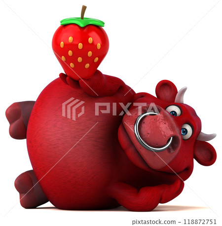 Red bull - 3D Illustration Red bull - 3D Illustration 118872751